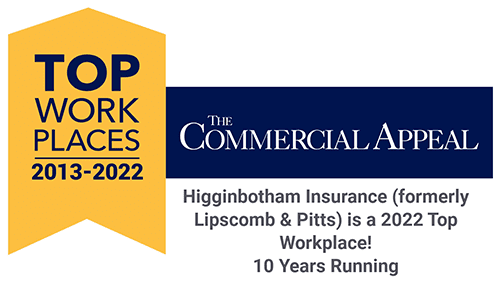 Award - Top Work Places 2013-2022 The Commercial Appeal